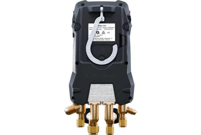 testo 558s - Digital manifold with 4-way valve block and intuitive touchscreen