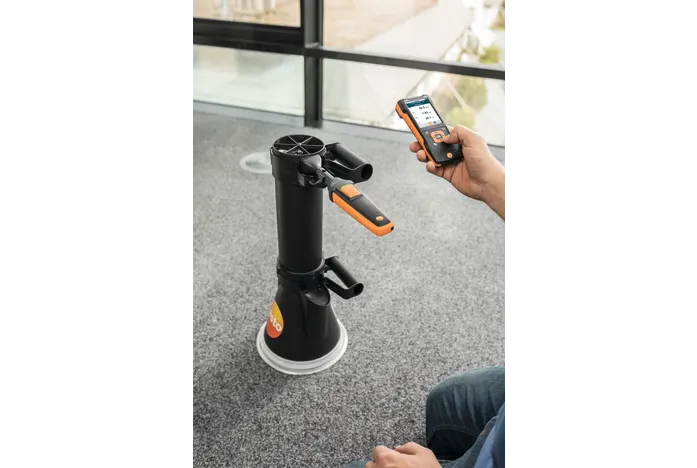 Vane probe (Ø 100 mm, digital) - with Bluetooth® including temperature sensor