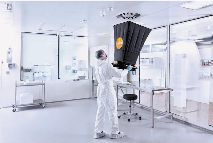 testo 420 - Air flow capture hood