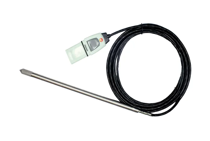 testo 6605 - IAQ probe for higher process temperatures with cable
