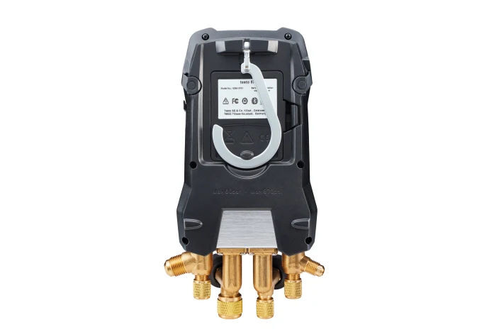 testo 570s - Digital manifold with 4-way valve block, Bluetooth and intelligent error analysis (2024 Model)
