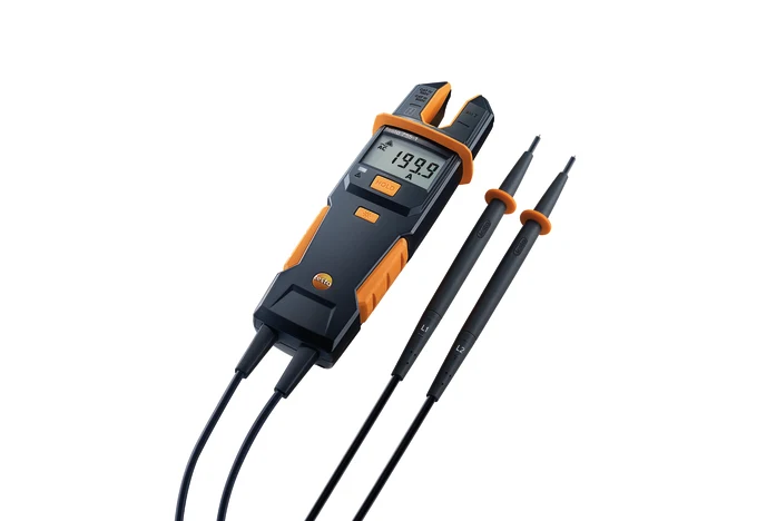 testo 755-1 - Current / Voltage Meter with 200 A AC, 600 V AC/DC, and Continuity