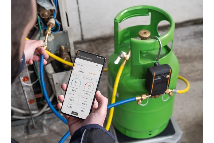 Intelligent Valve with Bluetooth - for testo 560i Digital Refrigerant Scale 5 Intelligent Valve with Bluetooth - for testo 560i Digital Refrigerant Scale