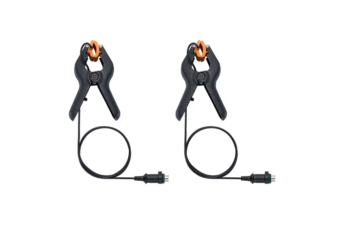 Clamp temperature probe kit (fixed cable, NTC) - For measurements on pipes (Ø 6-35 mm)