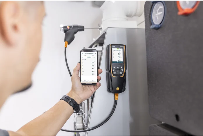 testo 310 II - SMART Combustion analyzer with printer 12 testo 310 II - SMART Combustion analyzer with printer