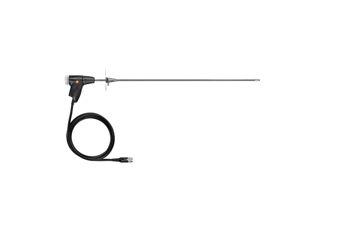 Flue gas probe, modular, 2.3 ft. immersion depth, incl. prob...