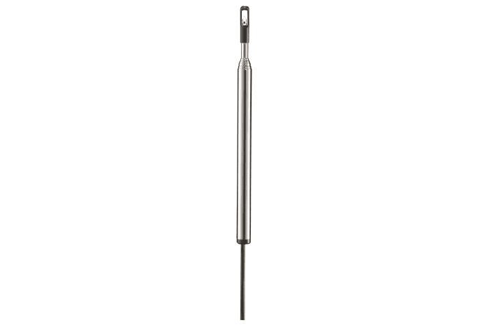 Hot wire probe (Ø 7.5 mm, digital) - including temperature sensor, wired