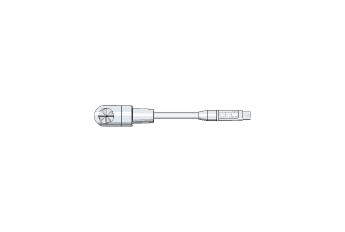 Vane/temperature probe, Ø 1 in., can be attached to handle o... - Vane/temperature probe, Ã˜ 0.98 in., attachable