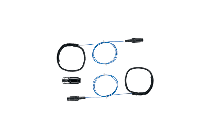 Differential temperature set consisting of 2 Velcro probes a...