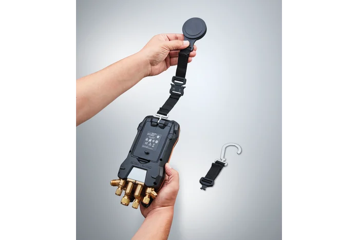 Magnetic strap - for digital manifolds