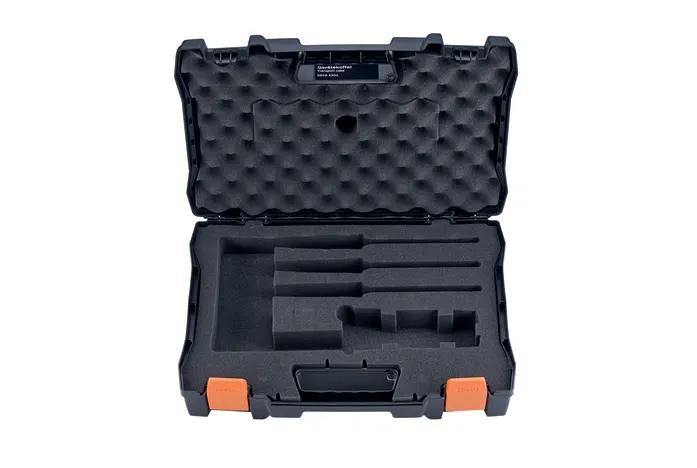 Service case for measuring instrument and probes