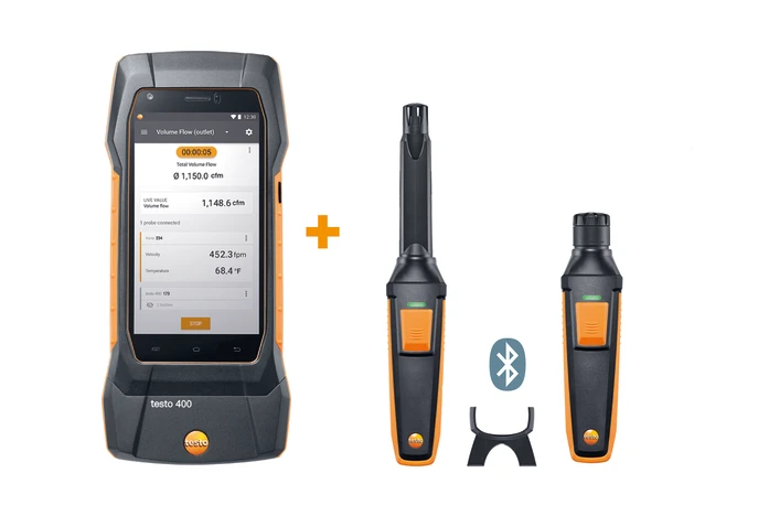 testo 400 IAQ Kit - for Commissioning and IAQ investigation professionals