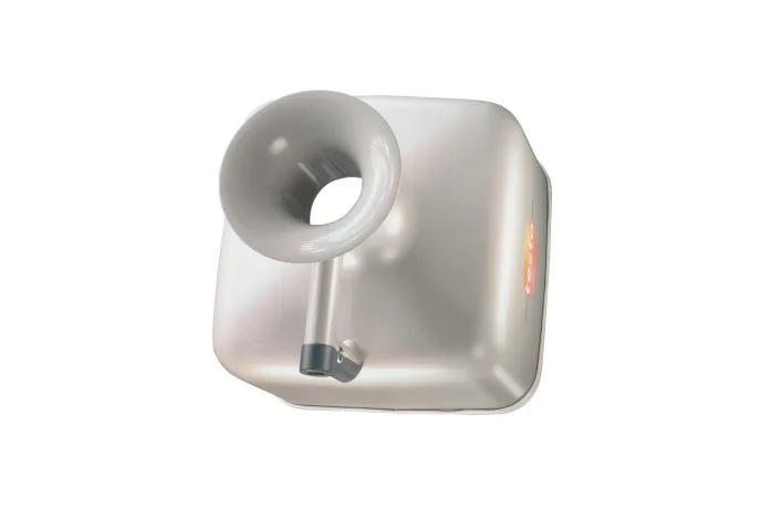testovent 410, volume flow funnel
