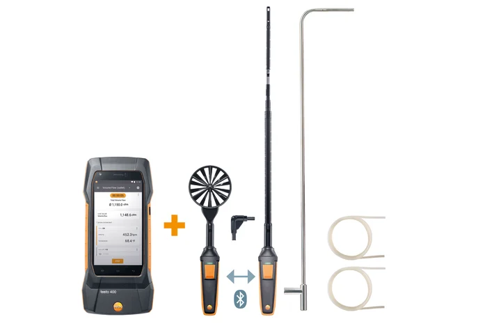 testo 400 Air Flow Kit - For TAB / Commissioning Professionals
