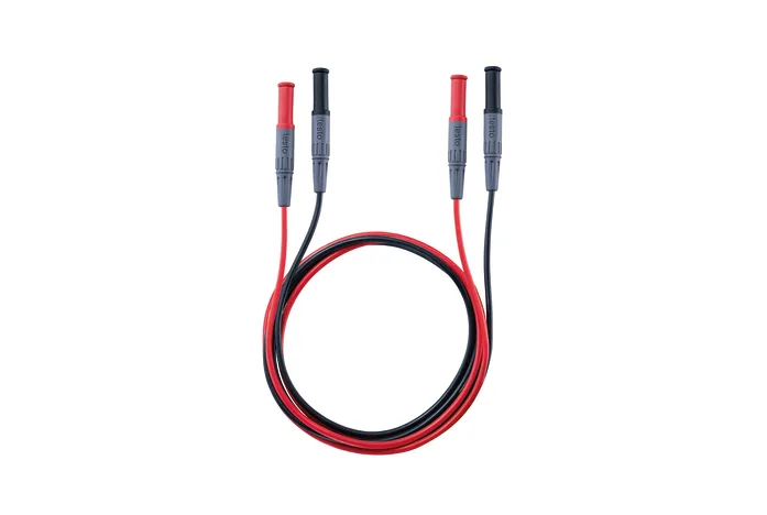 Measuring cable extensions (straight plug) - 1 set