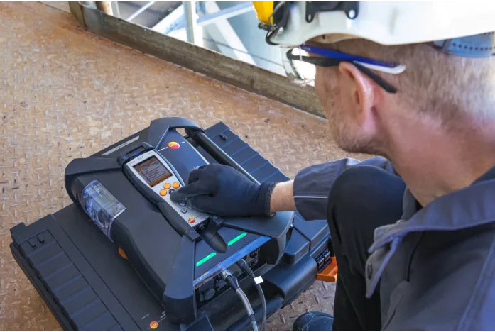 testo 350 - Control Unit (operates the 350 analyzer box)