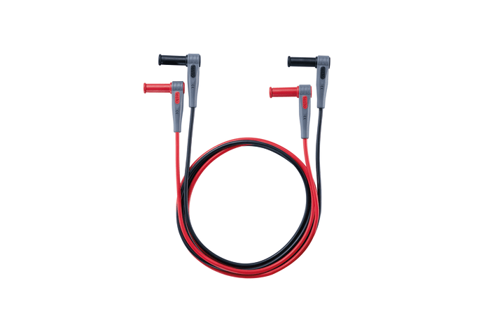 Measuring cable extensions (angled plug) - 1 set