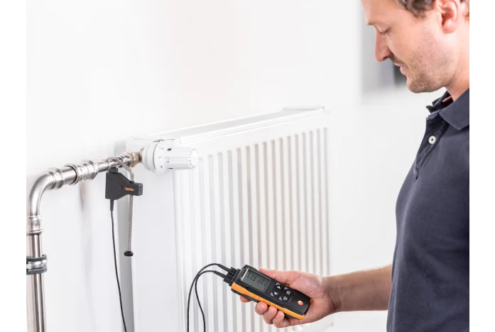 testo 922 - Differential temperature measuring instrument for TC Type K with App connection