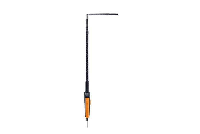 Hot wire probe (digital) - including temperature and humidity sensor, wired