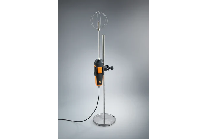 Probe stand for flow measurements - to ensure standard-compliant positioning of probes 4 Probe stand for flow measurements - to ensure standard-compliant positioning of probes