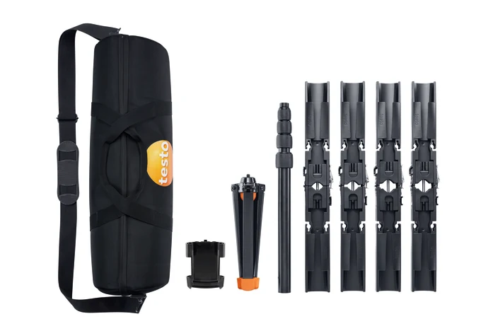 Measuring tripod for IAQ and comfort level measurements - to ensure standard-compliant positioning of the probes